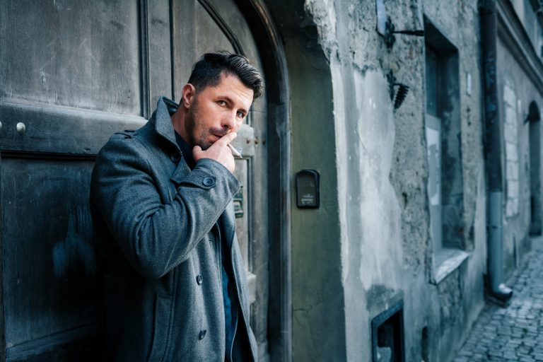 Tomasz na lubelskiej Starówce