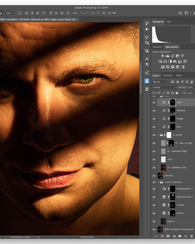 Retusz zdjęcia w Photoshopie