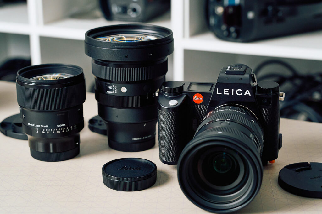 Leica SL3 i obiektywy Sigma Art z bagnetem Lmount